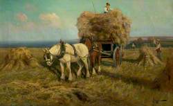 Loading the Harvest Wagon
