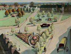 Ruddington Village Green, Nottinghamshire, c.1960
