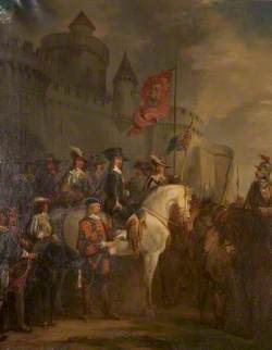 Charles I Raising His Standard at Nottingham Castle