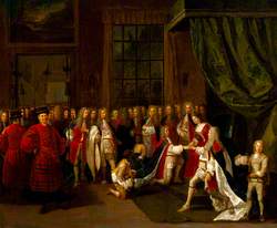 Queen Anne and the Knights of the Garter