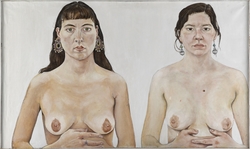 Ishbel Myerscough and Chantal Joffe ('Two Girls')