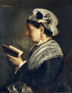 Ernesta Clementina Sandryk, Mrs Edmund William Elton, as a Widow