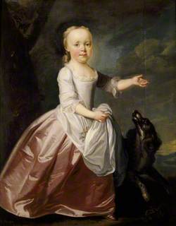Margaret Luttrell (1747–1792), Mrs John Henry Southcote, as a Child