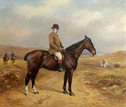 Captain George William Blathwayt (1824–1899), on a Bay Horse