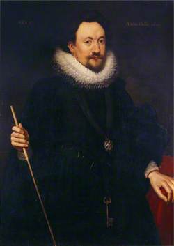 William Herbert (1580–1630), 3rd Earl of Pembroke, KG, PC, Aged 37