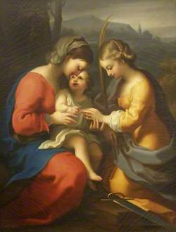 The Mystic Marriage of Saint Catherine