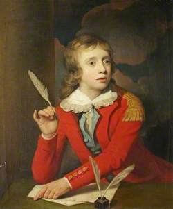 Henry Hoare (1784–1836), Son of Sir Richard Colt Hoare, as a Boy, Writing a Letter