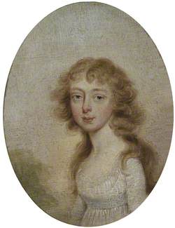 Mary Anne Marshall, Later Mrs William Searle Benthall, as a Young Girl 