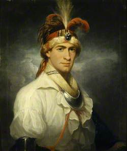 William Augustus Bowles (1763–1805), as a Native North American (Creek) Chief