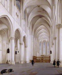 The Interior of the Church of St Catherine, Utrecht