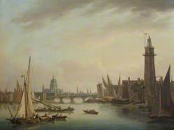 The Thames with St Paul's Cathedral, London