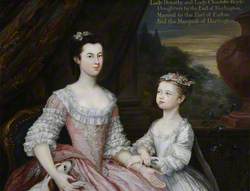 Lady Dorothy Boyle (1724–1742), Countess of Euston, and Her Sister Lady Charlotte Boyle (1731–1754), Later Marchioness of Hartington