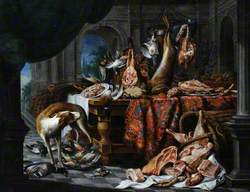 Still Life with Dead Poultry and Fruit