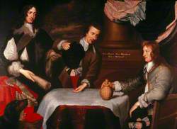 Prince Rupert (1619–1682), Colonel William Murray, and Colonel The Honourable John Russell (1620–1681)