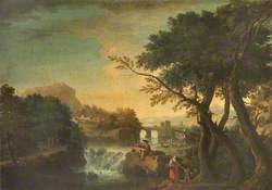 Landscape with an Angler
