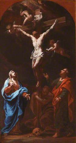 The Crucified Christ with the Virgin Mary and Saint John the Evangelist