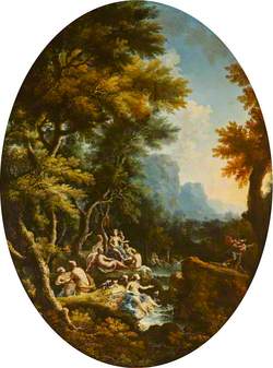 Landscape with Diana and Her Nymphs Surprised by Actaeon