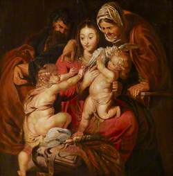The Holy Family with the Infant John the Baptist and Saint Anne