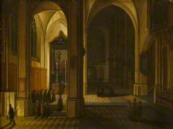 Interior of St Bavo, Haarlem