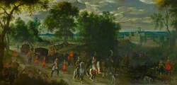 Landscape with Members of the House of Orange Returning from a Hunt