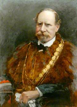 Alderman Theodore Bolus (d.1929), JP, Mayor of Berwick-upon-Tweed (1919, 1920 & 1928)
