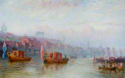 Barge Day on the Tyne, 1771