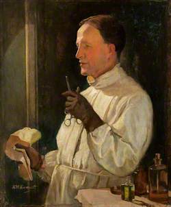 Dr K. D. Pringle, Surgeon, Brecon War Memorial Hospital