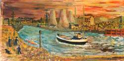 Coppack's 'Indorita' Inward Bound to Connah's Quay Docks, c.1960