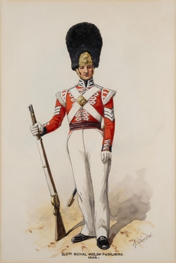 23rd Royal Welsh Fusiliers, 1832