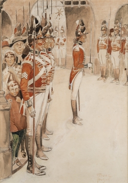 Officer and Sergent, 1808