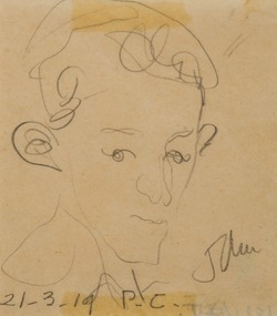 Head of T.E. Lawrence