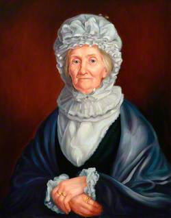Copy of a Portrait of Mrs Cook in Old Age