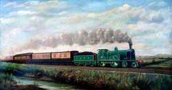 London and South Western Railway 4–4–0 No. 294 Hauling Southampton Boat Special