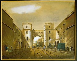 Moorish Arch, looking from the Tunnel