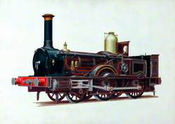 London and South Western Railway 2–4–0 Well Tank Locomotive