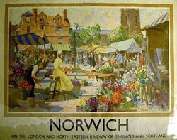 Norwich - the Flower Market
