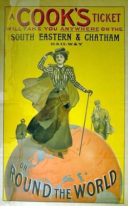 Poster, South Eastern & Chatham Railway, 