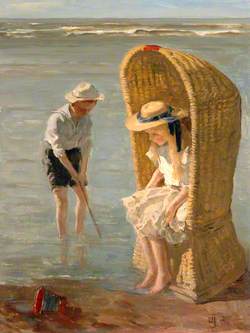 Two Children at the Seaside