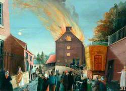 Fire at the Theatre, Skate Lane, 1823