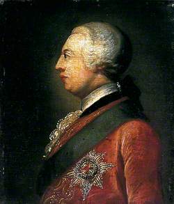 Profile of King George III (1738–1820)