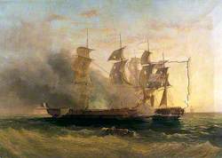 An Engagement between the 'Nymphe' and the 'Cleopatra'