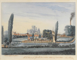 A distant view of York Minster