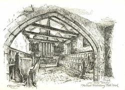 View showing the Chapel at the south east end of the Merchant Adventurers’ Hall.