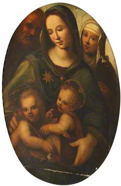 The Holy Family with the Infant Saint John the Baptist and Saint Elizabeth