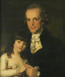 Colonel James Capper and His Daughter