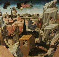 Scenes from the Lives of the Hermits: Saint Benedict, Abba Macarius and Others
