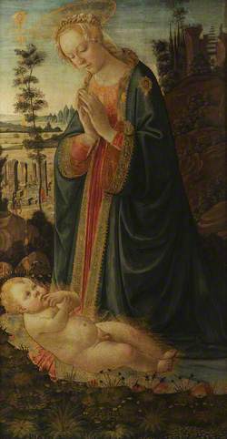 The Virgin Adoring the Child