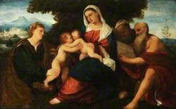 The Holy Family, with Saint Catherine, the Infant Saint John, and Saint Mark
