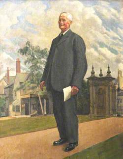 Owen Gillam, Messenger at Trinity College (retired 1932)