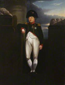 Napoleon Bonaparte on Board the 'Bellerophon' in Plymouth Sound